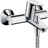 hansgrohe Focus Aufputz Wannenarmatur (für 2 Funktionen) Chrom