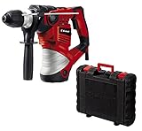 Einhell Bohrhammer TC-RH 1600 (1.600 W, 4 J, Bohren/Hammerbohren/Meißeln mit und ohne Fixierung, Pneumatisches Schlagwerk, SDS-plus-Werkzeugaufnahme, Überlast-Rutschkupplung)