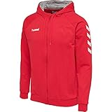 Hummel Herren Hmlgo Cotton Zip Hoodie Kapuzenpullover, True Red, XL EU