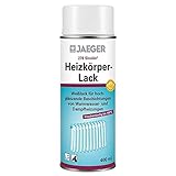 Jaeger Heizkörperlack Spray 400 ml, weiß seidenglänzend