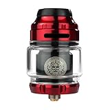 GeekVape Z X RTA Tank Clearomizer 3,5 ml / 4,5 ml, Riccardo Verdampfer für e-Zigarette, rot-schwarz