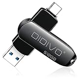 DIDIVO USB C Stick 512GB USB C Flash Laufwerk 2 in 1 USB 3.0 Typ C-Speicherstick 512GB Tragbarer OTG USB Stick Pen Laufwerk Externer Speicher für USB-C-Smartphones, Tablets und neue MacBook,Laptops,PC