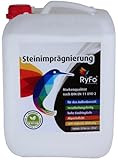 RyFo Colors Steinimprägnierung 5l (Größe wählbar) - Stein-Versiegelung, verarbeitungsfertig, Abperleffekt mit Langzeitschutz