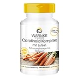 Carotinoid Komplex - Lutein + Zeaxanthin + Beta-Carotin + Lycopin - 100 Kapseln