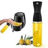 Ölsprüher. Ölspray für die Küche Öl sprühflasche Olivenöl Spray Salat Öilspender für Speiseöl Öl- und Essigsprüher. Kochspray Küchen Gadget Airfryer Sprühflasche für Öl und Zitrone