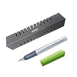 Lamy Füllfederhalter nexx Modell 86, Farbe lime (grün), Feder M, inkl. Laser-Gravur