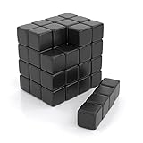 JAWA Magnetwürfel 5mm - 50 Neodym Magnete Extra Stark - Anti Stress Würfel Magnetspiel - Premium Magnetic Cube - Whiteboard und Kühlschrankmagnete - Magnet Würfel für Haushalt und Büro