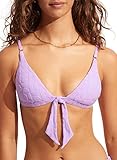 Seafolly Damen Fixierter Tri-Bikinioberteil Bikini, Capri Wildrose, 38