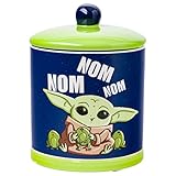 Star Wars The Mandalorian The Child Nom Frogs Keksdose, Keramik, groß