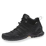 adidas Herren Terrex Swift R2 Mid Gtx Trekking Wanderhalbschuhe, Schwarz, 43 1/3 EU