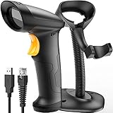 Inateck USB Barcode Scanner mit intelligenter Halterung, BCST-33