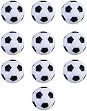 Istloho 10X Tischbälle Tischfußball Zubehör Mini Kicker Bälle Kickerbälle Speedball Tischfussball Tischkicker für Kinder Erwachsene Geschenk Geburtstagsparty Partytaschenfüller, 32 mm