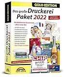 Das große Druckerei Paket 2022 - Einladungen, Glückwunsch Karten, Etiketten, CD-DVD Labels, Visitenkarten für Windows 11, 10, 8.1, 7