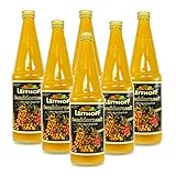 6 Flaschen 100%iger Sanddornsaft á 0,7 Liter Sanddorn Saft