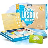 AMARI ® Losbox für Kinder - Das Geschenk Mädchen und Jungen - 50 Lose mit Ideen für Spiel und Spaß , Geschenkidee für Mädchen und Junge - Überraschung zum Geburtstag, Ostern, Kommunion