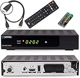 Anadol HD 202c Plus Kabel Receiver mit AAC-LC Audio, PVR Aufnahmefunktion & Timeshift - digitaler Full HD 1080p Kabelreceiver für digitales Kabelfernsehen (HDTV, DVB-C / C2 HDMI SCART Mediaplayer)