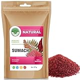 Sumach gewürz 227 g gemahlen I 100% natürlich hochwertiges Sumac I Premium Qualität I biologischem Sumach I von Natural Welt