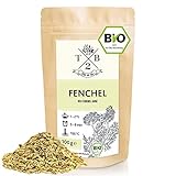 Bio Fenchelsamen ganz 100g - Fencheltee lose - für Fenchel Anis Kümmel Tee, Baby-, Kinder-Tee