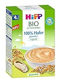 Hipp Bio-Getreide-Brei 100% Hafer, glutenfrei, nach dem 4. Monat, 2er Pack (2 x 200g)