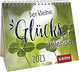 Der kleine Glückskalender 2023: Mini-Monatskalender. Kleiner Aufstellkalender mit Monatskalendarium