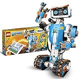 LEGO 17101 Boost Programmierbares Roboticset, App-gesteuertes Modell mit Roboter-Spielzeug und Bluetooth Hub, Geburtstagsgeschenk für Kinder