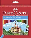 Faber-Castell 120148 - Eco Farbstifte, 48er Kartonetui inklusive Spitzer