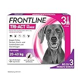 FRONTLINE Tri-Act Lsg.z.Auftropfen f.Hunde 20-40kg 3 St