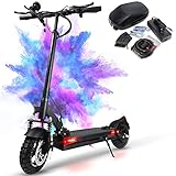 JOYOR E Scooter de Y6SS, 500W Motor, 48V18Ah 75KM Reichweite, 10' Reifen Aluminiumrahmen Elektro Scooter mit Scheibenbremsen vorne und hinten und Stoßdämpfung (Key Start)