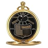 SADBE Taschenuhr，Taschenuhr Lange Kette Uhr Anhänger für Männer und Frauen Mode Geschenk Kreative Accessoires