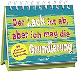 Der Lack ist ab, aber ich mag die Grundierung: 24 Klartext-Karten zum Geburtstag