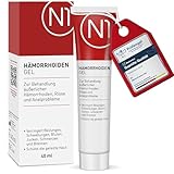 N1 Hämorrhoiden Gel 40 ml - Medizinprodukt gegen Brennen, Schmerzen, Blutungen & Juckreiz - entzündungshemmende Hämorrhoiden Salbe & bei Analfissuren – Hämorrhoidensalbe mit kühlendem Effekt