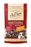 AniPuro LECKERLI & Training, Belohnungssnacks vom Rind, hochwertig und getreidefrei, Snack aus nur Einer tierischen Proteinquelle, für große und kleine Hunde, 80g