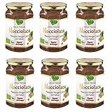 Rigoni di Asiago - Nocciolata - 6x 700g | Nuss Nougat Creme | Haselnusscreme ohne Palmöl | Nuss Nougat Creme ohne Palmöl | Brotaufstrich