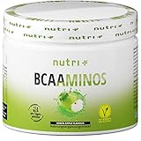 BCAA PULVER Green Apple - Aminosäuren Komplex hochdosiert - BCAAs Instant Powder Vegan - BCAAminos Supplement - Geschmack: Grüner Apfel 300g - Aminosäurepräparat