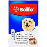 Bolfo Tick and Flea Protection Tape, Brown, for Large Dogs, Pack of 1