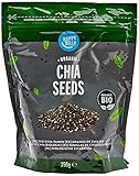 Amazon-Marke: Happy Belly Bio Chia-Samen, 4 x 350g ,( 4er Pack)