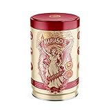 MariaSole Caffè Crema – NEUES DESIGN GLEICHER GESCHMACK - Premium Kaffeebohnen 250g in hochwertiger Dose für Vollautomat und Siebträger - Traditionelle Röstung über Holzfeuer In Handarbeit