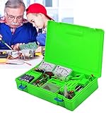 DBMGB Physik Elektrizität und Magnetismus Experiment Kits, Wissenschaftslabor Elektronik Schaltungen Set, Elektronikbaukasten, Denkspiel, Interesse Der Kinder Am Lernen Wecken