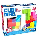 HCM Kinzel - Cubimag - Magnetisches Puzzle mit 7 Teilen - Denkspiel, Logikspiel, Brainteaser - ab 1 Spieler ab 3 Jahren - 55139