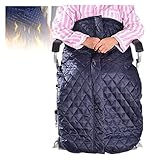 NIVOK Bequeme Rollstuhldecken Verdicken Fleecefutter Wind Warme Abdeckung Warmhalten Leggings Schlafsack Waschbar Rollstuhldecke Fleecedecke Decke für Behinderte 22.10.28