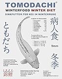 Koifutter, Winterfutter für Koi, sinkende Koipellets, kräfteschonend, Sinkfutter, Energiefutter für Koi, arktische Rohstoffe, hochverdaulich bei Kälte, Tomodachi Koi Sinkfutter Winter Diet 15kg 5mm