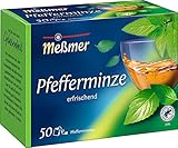 Meßmer Pfefferminze | 50 Teebeutel | Vegan | Glutenfrei | Laktosefrei