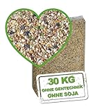 Meine Hennen KÖRNER VITAL 30 kg, Premium Hühnerfutter und Wachtelfutter, Körnerfutter, Geflügelfutter, Hennenfutter. Alleinfutter für Hühner, Wachteln, Legehennen