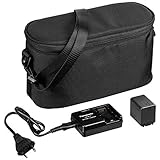 Panasonic VW-ACT380E-K Camcorder Starter-Kit mit Tasche schwarz