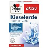 Doppelherz Kieselerde + Biotin + Zink - 3er Pack (3 x 40 Tabletten)