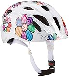 ALPINA Unisex - Kinder, XIMO FLASH Fahrradhelm, white flower gloss, 49-54 cm