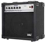 Soundking AK20-BA AK20BA Basscombo (Verstärker mit 20 Watt, 8' Speaker, 4-Band Equalizer, einfaches Bedienfeld)