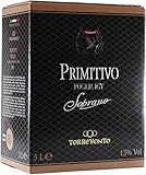 Rotwein Italien Primitivo Puglia IGT Soprano Bag in Box trocken (1x5L)