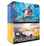 CyberLink PowerDirector 19 Ultra & PhotoDirector 12 Ultra | Integrierte Foto- und Videobearbeitung | Lebenslange Lizenz | BOX | Windows (64-Bit)