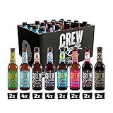 CREW REPUBLIC® Craft Bier Mix Probierset | World Beer Awards Gewinner 2020 | Geschenkidee für Männer & Bier Fans | Bierspezialitäten aus Bayern nach Reinheitsgebot | inkl. 1,60€ Pfand (20 x 0,33l)